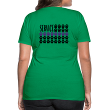 Load image into Gallery viewer, K9s Lead the Way - Service - Women’s Premium T-Shirt - kelly green
