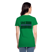 Load image into Gallery viewer, K9s Lead the Way - Service - Women’s Premium T-Shirt - kelly green