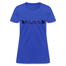 Load image into Gallery viewer, K9s Lead the Way - Service - Women's T-Shirt - royal blue