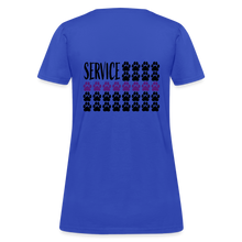 Load image into Gallery viewer, K9s Lead the Way - Service - Women's T-Shirt - royal blue
