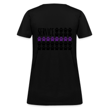 Load image into Gallery viewer, K9s Lead the Way - Service - Women's T-Shirt - black