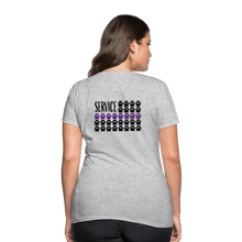 Load image into Gallery viewer, K9s Lead the Way - Service - Women's T-Shirt - heather gray