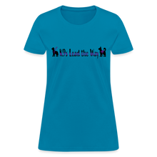 Load image into Gallery viewer, K9s Lead the Way - Service - Women's T-Shirt - turquoise