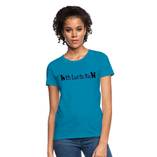 Load image into Gallery viewer, K9s Lead the Way - Service - Women's T-Shirt - turquoise