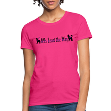 Load image into Gallery viewer, K9s Lead the Way - Service - Women's T-Shirt - fuchsia