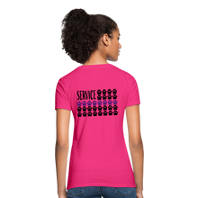 Load image into Gallery viewer, K9s Lead the Way - Service - Women's T-Shirt - fuchsia