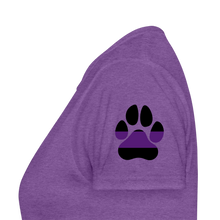 Load image into Gallery viewer, K9s Lead the Way - Service - Women's T-Shirt - purple heather