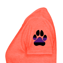 Load image into Gallery viewer, K9s Lead the Way - Service - Women's T-Shirt - heather coral