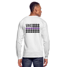 Load image into Gallery viewer, K9s Lead the Way - Service - Men's Long Sleeve T-Shirt - white