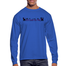 Load image into Gallery viewer, K9s Lead the Way - Service - Men's Long Sleeve T-Shirt - royal blue
