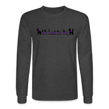 Load image into Gallery viewer, K9s Lead the Way - Service - Men's Long Sleeve T-Shirt - heather black