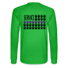 Load image into Gallery viewer, K9s Lead the Way - Service - Men's Long Sleeve T-Shirt - bright green
