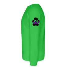 Load image into Gallery viewer, K9s Lead the Way - Service - Men's Long Sleeve T-Shirt - bright green