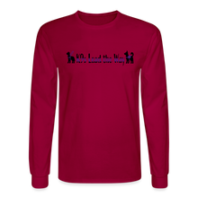Load image into Gallery viewer, K9s Lead the Way - Service - Men's Long Sleeve T-Shirt - dark red
