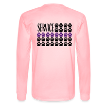 Load image into Gallery viewer, K9s Lead the Way - Service - Men's Long Sleeve T-Shirt - pink