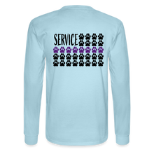 Load image into Gallery viewer, K9s Lead the Way - Service - Men's Long Sleeve T-Shirt - powder blue
