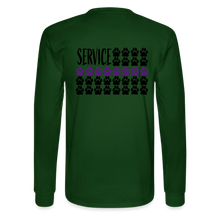 Load image into Gallery viewer, K9s Lead the Way - Service - Men's Long Sleeve T-Shirt - forest green