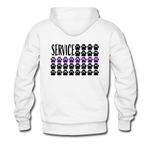 Load image into Gallery viewer, K9s Lead the Way - Service - Men’s Premium Hoodie - white