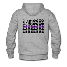 Load image into Gallery viewer, K9s Lead the Way - Service - Men’s Premium Hoodie - heather gray