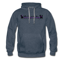 Load image into Gallery viewer, K9s Lead the Way - Service - Men’s Premium Hoodie - heather denim