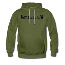 Load image into Gallery viewer, K9s Lead the Way - Service - Men’s Premium Hoodie - olive green