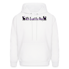Load image into Gallery viewer, K9s Lead the Way - Service - Men's Hoodie - white