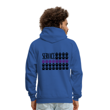 Load image into Gallery viewer, K9s Lead the Way - Service - Men's Hoodie - royal blue