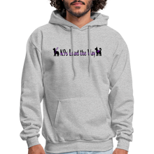 Load image into Gallery viewer, K9s Lead the Way - Service - Men's Hoodie - heather gray