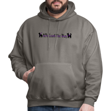 Load image into Gallery viewer, K9s Lead the Way - Service - Men's Hoodie - asphalt gray