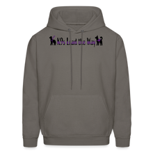 Load image into Gallery viewer, K9s Lead the Way - Service - Men's Hoodie - asphalt gray