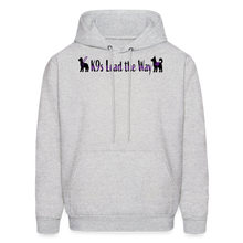 Load image into Gallery viewer, K9s Lead the Way - Service - Men's Hoodie - ash