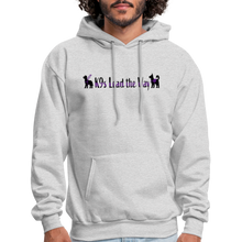 Load image into Gallery viewer, K9s Lead the Way - Service - Men's Hoodie - ash