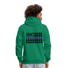 Load image into Gallery viewer, K9s Lead the Way - Service - Men's Hoodie - kelly green