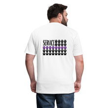 Load image into Gallery viewer, K9s Lead the Way - Service - Fitted Cotton/Poly T-Shirt by Next Level - white