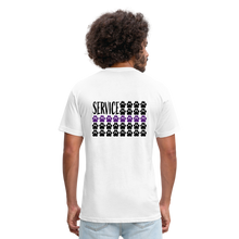 Load image into Gallery viewer, K9s Lead the Way - Service - Fitted Cotton/Poly T-Shirt by Next Level - white