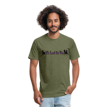 Load image into Gallery viewer, K9s Lead the Way - Service - Fitted Cotton/Poly T-Shirt by Next Level - heather military green