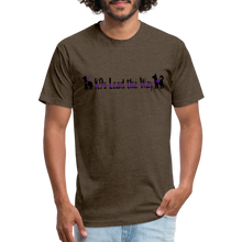 Load image into Gallery viewer, K9s Lead the Way - Service - Fitted Cotton/Poly T-Shirt by Next Level - heather espresso
