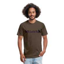 Load image into Gallery viewer, K9s Lead the Way - Service - Fitted Cotton/Poly T-Shirt by Next Level - heather espresso