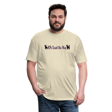 Load image into Gallery viewer, K9s Lead the Way - Service - Fitted Cotton/Poly T-Shirt by Next Level - heather cream