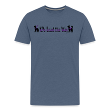 Load image into Gallery viewer, K9s Lead the Way - Service - Men's Premium T-Shirt - heather blue