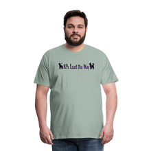 Load image into Gallery viewer, K9s Lead the Way - Service - Men's Premium T-Shirt - steel green