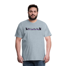 Load image into Gallery viewer, K9s Lead the Way - Service - Men's Premium T-Shirt - heather ice blue