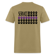 Load image into Gallery viewer, K9s Lead the Way - Service - Unisex Classic T-Shirt - khaki