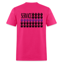 Load image into Gallery viewer, K9s Lead the Way - Service - Unisex Classic T-Shirt - fuchsia