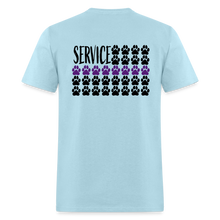 Load image into Gallery viewer, K9s Lead the Way - Service - Unisex Classic T-Shirt - powder blue