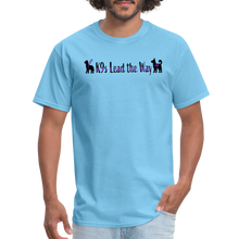 Load image into Gallery viewer, K9s Lead the Way - Service - Unisex Classic T-Shirt - aquatic blue