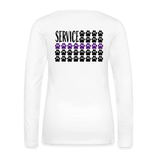 Load image into Gallery viewer, K9s Lead the Way - Service - Women's Premium Long Sleeve T-Shirt - white