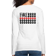 Load image into Gallery viewer, K9s Lead the Way - Fire - Women's Premium Long Sleeve T-Shirt - white