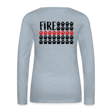 Load image into Gallery viewer, K9s Lead the Way - Fire - Women's Premium Long Sleeve T-Shirt - heather ice blue