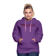 Load image into Gallery viewer, K9s Lead the Way - Fire - Women’s Premium Hoodie - purple